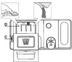 WHIRLPOOL WFO 3T233 P 6.5 X - FILLING THE DETERGENT DISPENSER - 1