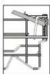 WHIRLPOOL WFO 3T233 P 6.5 X - REGLAREA ÎNĂLTIMII RAFTULUI SUPERIOR - 3