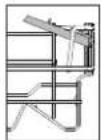 WHIRLPOOL WFO 3T233 P 6.5 X - FOLDABLE FLAPS WITH ADJUSTABLE POSITION - 3