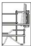 WHIRLPOOL WFO 3T233 P 6.5 X - REGLAREA ÎNĂLTIMII RAFTULUI SUPERIOR - 2