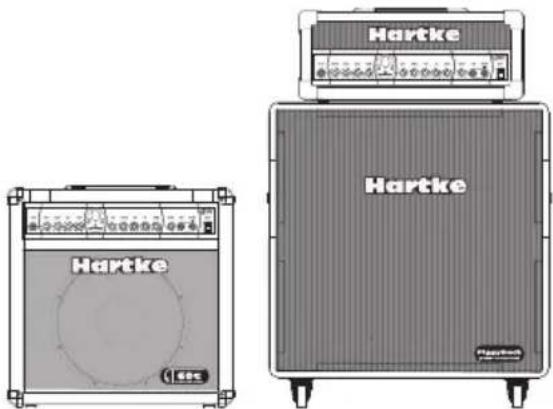 Hartke GT60C - Features des Hartke GT60 Gitarren-Amps - 1