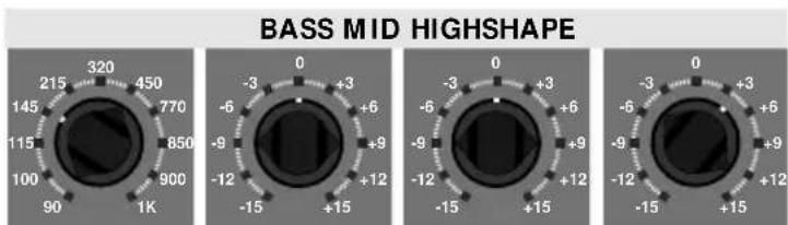 Hartke B120 - Using Equalization and Shape - 3