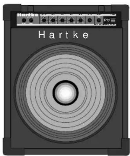 Hartke B120 - Recorrido guiado: Panel frontal - 2