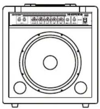 Hartke B300 - Tour guidato - Pannello Frontale - 2