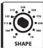 Hartke B300 - Using Equalization and Shape - 7