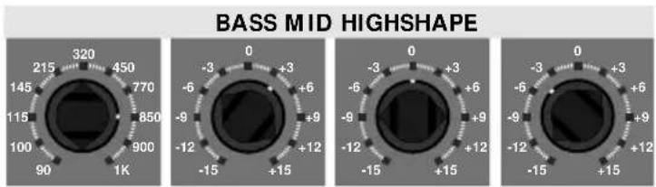 Hartke B90 - Using Equalization and Shape - 1