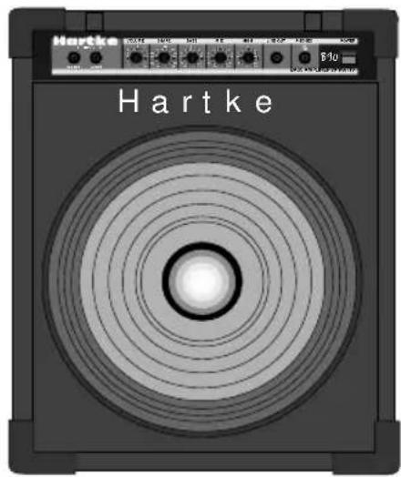 Hartke B20 - Visite guidée : Face avant - 2
