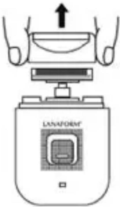LANAFORM Men's Travel Shaver - 3) Using the "MEN'S TRAVEL SHAVER": Instructions for first use - 1