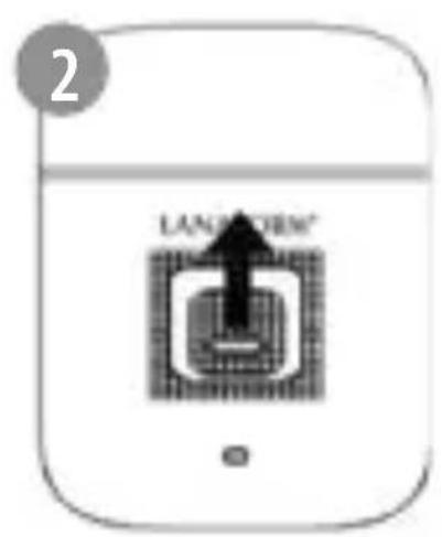LANAFORM Men's Travel Shaver - Istruzioni per un utilizzo classico: - 1