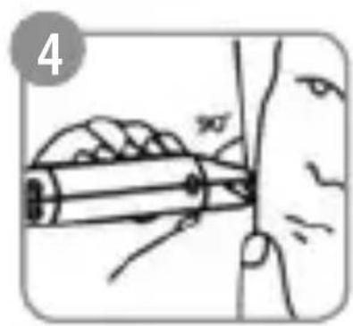 LANAFORM Men's Travel Shaver - Instrucciones para una utilización normal: - 3