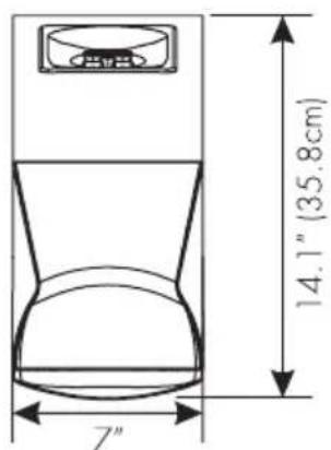 Martin Logan Motion 10 - DIMENSIONAL DRAWINGS MARTINLOGAN MOTION 12 - 1