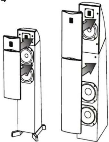Martin Logan Motion 12 - MONTAGE ET POSITIONNEMENT - 1