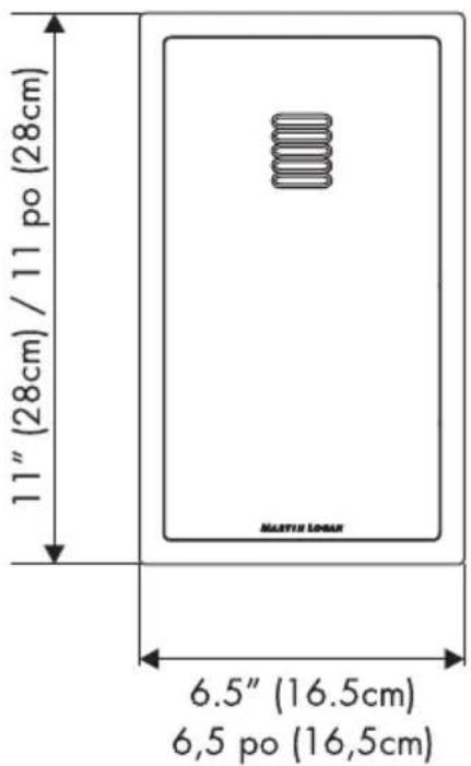 Martin Logan Motion LX16 - DIMENSIONAL DRAWINGS - 1