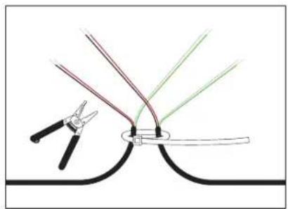 Martin Logan Outdoor Living Foundation Sub 8 - Preparing the 4 Conductor Burial Cable (For Stereo Setup) - 4