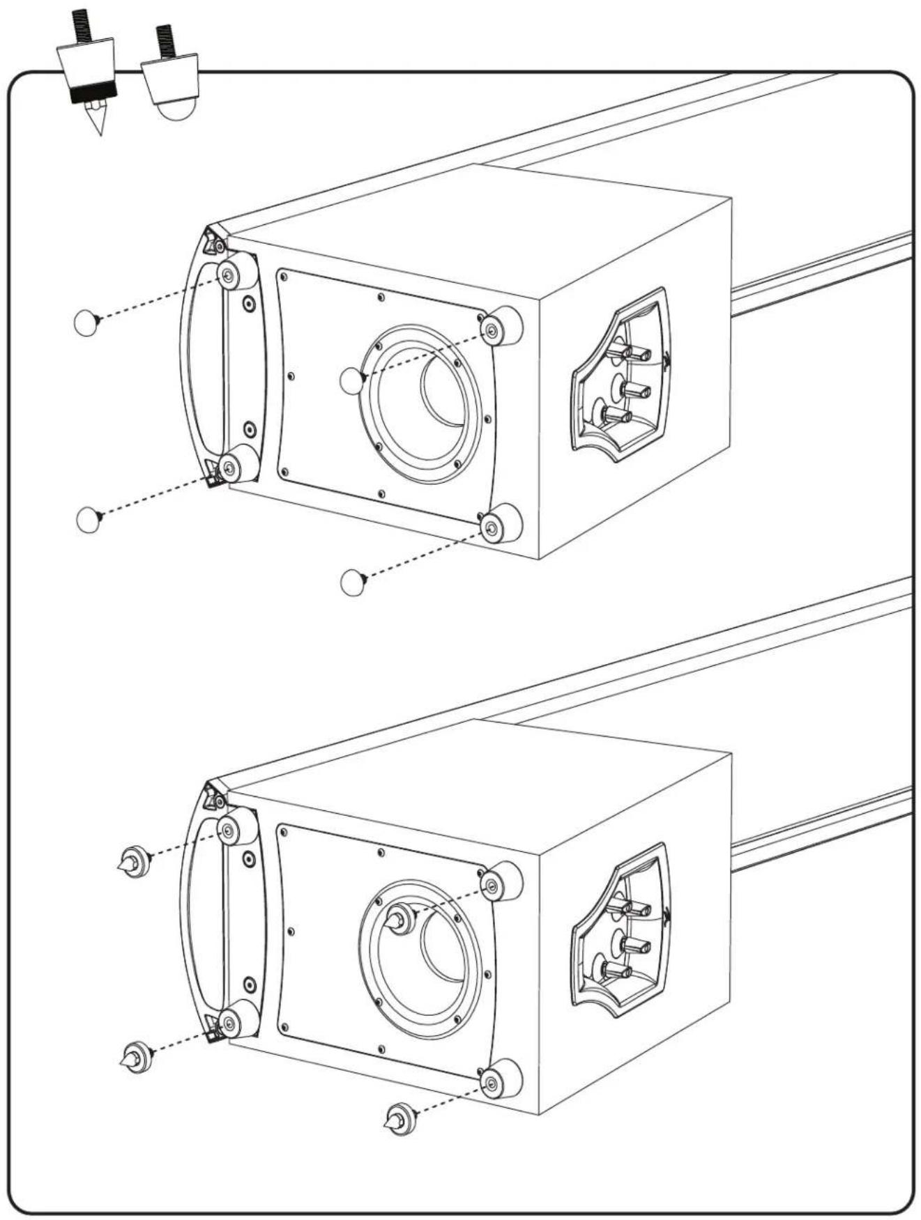 Martin Logan Theos - Step 3: Power Connection (AC) (see warning) - 17