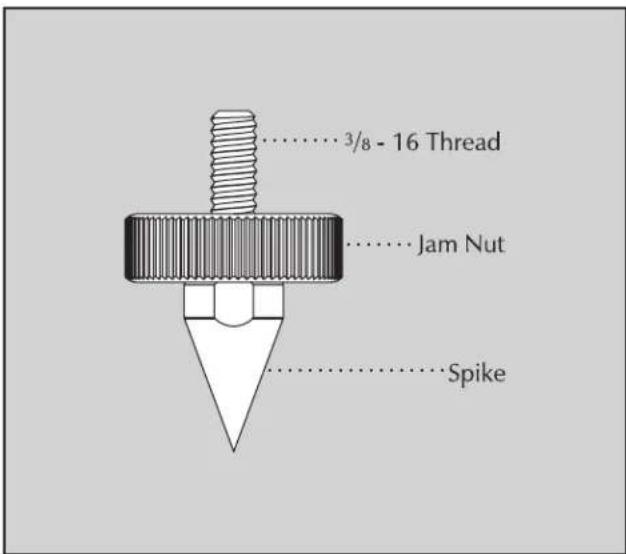 Martin Logan Theos - Spike Installation Instructions: - 1