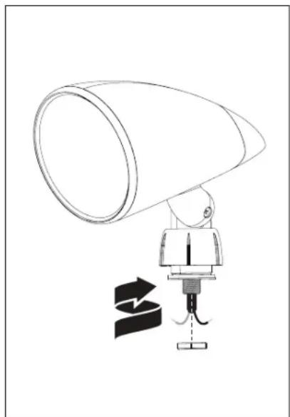 Martin Logan Outdoor 40 Sat - Installing Surface Mount Bracket Accessory & Attaching Speaker - 4