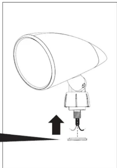 Martin Logan Outdoor 40 Sat - Installing Surface Mount Bracket Accessory & Attaching Speaker - 3