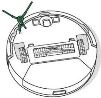 IROBOT Roomba Combo Essential - Nettoyage de la brosse latérale - 1