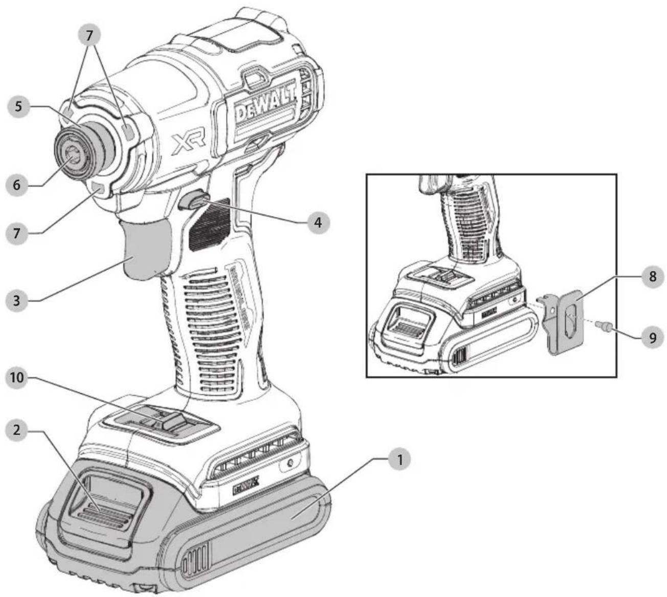 DEWALT DCF845 - DCF845 - 1
