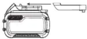 DEWALT DCMCS575 - Μεταφορα της Μπαταριας FLEXVOLT™ - 1