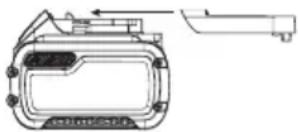 DEWALT DCMCS575 - FLEXVOLT™-akun kuljetus - 1