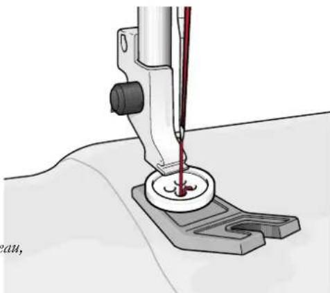 Husqvarna-Viking Designer Brilliance 80 - Boutonnière gansée - 2