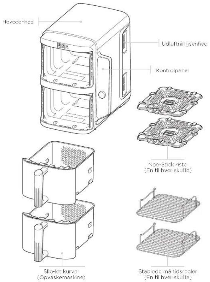 NINJA Double Stack XL SL400EU - GEM DISSE ANVISNINGER - 1