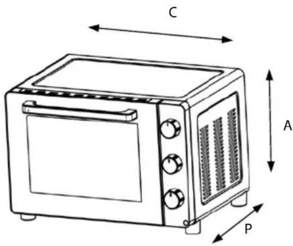 ELECTROLUX ESO928 - CARACTERÍSTICASTÉCNICAS - 1
