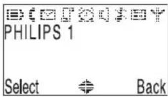 PHILIPS SE6580 - Icônes et messages - 1