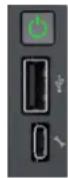 DELL PowerEdge R360 - Voyant LED du bouton d'alimentation - 1