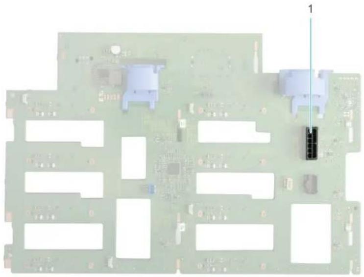 DELL PowerEdge T360 - Fond de panier de disque - 1