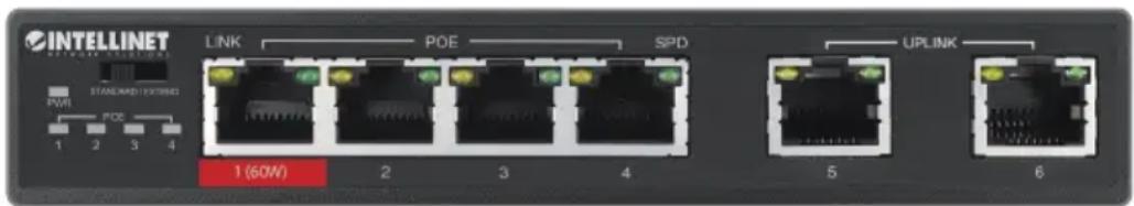 Intellinet 561686 - Panneau avant - 1