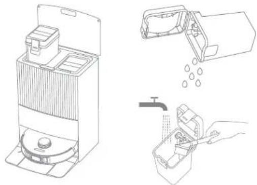 DREAME L20 Ultra - Clean the used water tank - 1