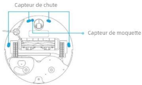 DREAME L20 Ultra - Capteurs et contacts de charge du robot - 2