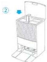 DREAME L20 Ultra - Installare il flacone della soluzione detergente - 2