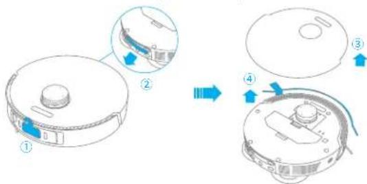 DREAME L20 Ultra - Remove the Protections - 1