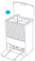 DREAME L20 Ultra - Installer la bouteille de solution de nettoyage - 2