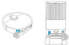 DREAME X40 Ultra Complete - Openingan voor automatisch ledigen - 1