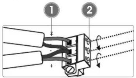 Intellinet 508346 - B—Installazione morsettiera - 1