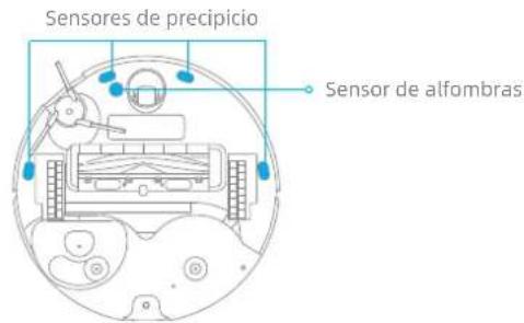 DREAME X40 Ultra - Sensores de robot y contactos de carga - 2