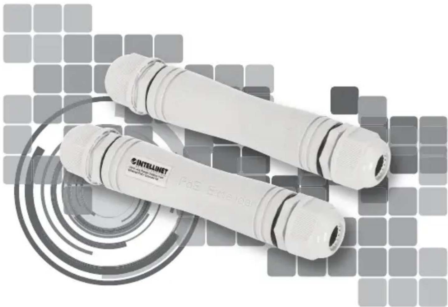 Intellinet 561952 - Ultra Long Range Outdoor Fast Ethernet PoE+ Extender Kit Instructions - 2