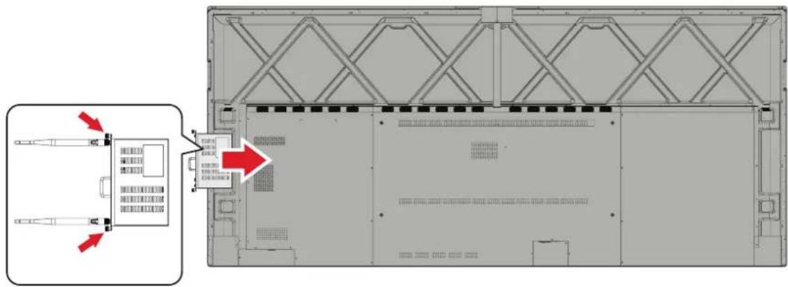 VIEWSONIC IFP92UW - 插入式PC(OPS插槽)安装 - 2