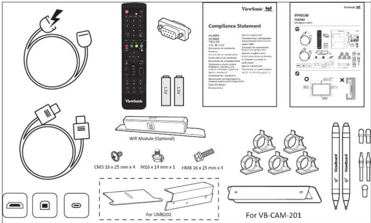 VIEWSONIC IFP92UW - IFP92UW - 1