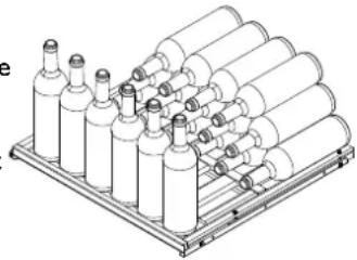 ARTEVINO OXGMT225NVND - Configuratie van een plateau in de presentatieversie: - 1
