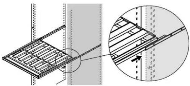 ARTEVINO OXGMT225NVND - Installing a shelf in storage version: - 2
