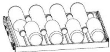 HISENSE RW3N122GSLF - Placement Of Bottles - 2