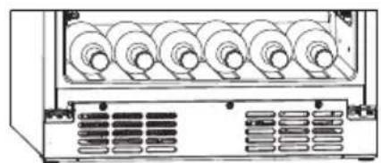 HISENSE RW3N122GSLF - Placement des bouteilles - 3