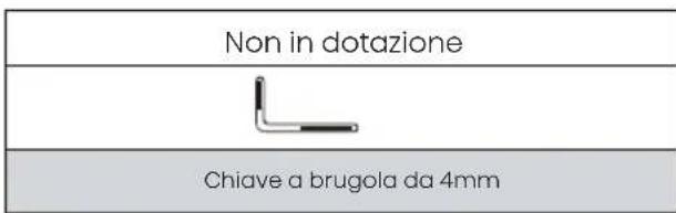HISENSE RW3N122GSLF - Installazione della maniglia - 1