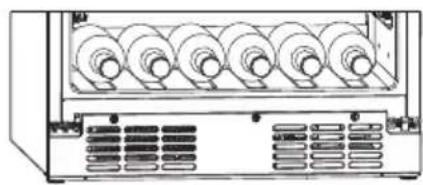 HISENSE RW3N122GSLF - Posizionamento delle Bottiglie - 3